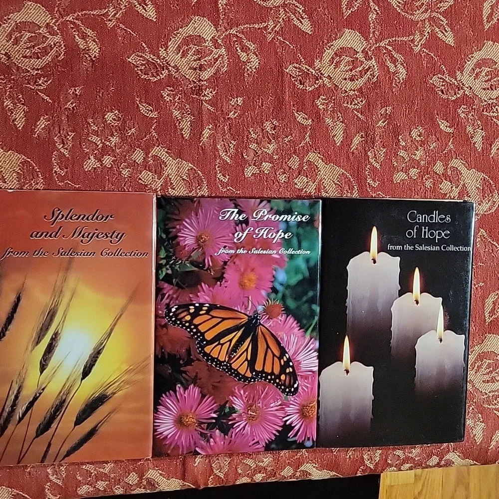 SALESIAN COLLECTION set of 3 books Splendor & Majesty Promise Of Hope Candles Of